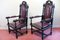 Victorian Carolean Open Armchairs, 1880s, Set of 2 11