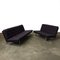 Purple & Chrome 3-Seater Sofa by Kho Liang Ie & Wim Crouwel for Artifort, 1968, Image 17