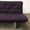 Purple & Chrome 3-Seater Sofa by Kho Liang Ie & Wim Crouwel for Artifort, 1968 8
