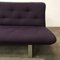 Purple & Chrome 3-Seater Sofa by Kho Liang Ie & Wim Crouwel for Artifort, 1968, Image 8