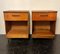 Mid-Century Teak Bedside Cabinets on Black Hairpin Legs by Meredrew, 1960s, Set of 2 1
