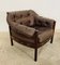 Mid-Century Scandinavian Brown Leather Chair by Sven Ellekær 14