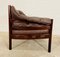 Mid-Century Scandinavian Brown Leather Chair by Sven Ellekær 12