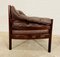 Mid-Century Scandinavian Brown Leather Chair by Sven Ellekær, Image 12