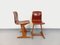Vintage ASS Schulmöbel Pagholz Thur-Op-Sitz Stühle aus Bugholz & Buche, 1960er, 2er Set 2