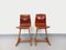 Vintage ASS Schulmöbel Pagholz Thur-Op-Seat Chairs in Bentwood and Beech, 1960s, Set of 2 1