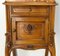 Louis XV French Walnut Nightstand with Marble Top, 1900s, Image 3