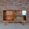 Sideboard with Glass Sliding Doors, Demark, 1960s 1