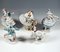 Russische Ballett-Karnevalsfiguren von Paul Scheurich für Meissen, 1930er, 5er Set 5