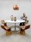 Vintage Dutch Oval Dining Table by Pierre Paulin for Artifort, 1980s, Image 5