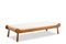 Bench in Blond Beech and Looped Fabric, Image 1