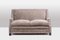 Rectangular Sofa in Gray Velvet, 1990s, Image 2