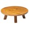 Brutalist Round Coffee Table, France, 1950s, Image 1