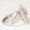 Vintage 18k White Gold Brilliant Cut Diamond Ring, 1970s, Image 7