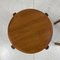 Mid-Century Round Danish Teak Stools from Mobelfabrikken Toften, Set of 2, Image 3