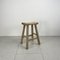 Rustic Wooden High Bar Stool 1