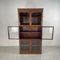 Vintage Mahogany Glazed Bookcase by Esavian, 1950s 4