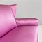 Modern Italian Two-Seater Sofa in Pink Silk and Wooden Feet, 1950s 13