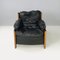 Italian Modern Black Armchair by Afra and Tobia Scarp for Maxalto, 1970s 4