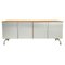 Italian Modern Wood and Metal Sideboard by Vico Magistretti for De Padova, 1980s 1