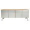 Italian Modern Wood and Metal Sideboard by Vico Magistretti for De Padova, 1980s, Image 1