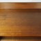 Moderner italienischer Mid-Century Holz Schreibtisch mit Schubladen und einziehbarem Regal, 1960er 15