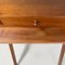 Mid-Century Modern Italian Wooden Desk with Drawers and Retractable Shelf, 1960s, Image 12