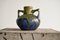 Green and Blue Matt Glazed Studio Pottery Vase by Gilbert Méténier, France, 1940s, Image 6