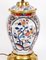 Lámpara de mesa Imari japonesa antigua de porcelana, 1840, Imagen 10