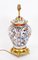 Antike japanische Imari Porzellan Tischlampe, 1840 2