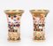 Antique Spode Beaded Beakers Imari Style Matchpots 1820s 19th Century, Set of 2 14