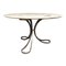 Italian Dining Table with Marble Top 1