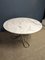 Tavolo da pranzo italiano con ripiano in marmo, Immagine 4