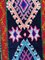Alfombra de pasillo bereber Boucherouite tradicional marroquí tejida a mano, años 80, Imagen 3