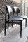 Chaises de Bureau Vintage en Cuir Noir de Cassina, Italie, 1950s, Set de 2 9