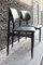 Vintage Office Chairs in Black Leather from Cassina, Italy, 1950s, Set of 2 9
