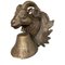 Escultura de carnero con campana, década de 1890, bronce, Imagen 2