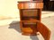 Bedside Table in Oak and Marble, 1940s 8