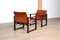 Diana Safari Chairs by Karin Mobring in Cognac Leather for Ikea, 1970s, Set of 2 5