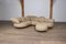 Sculptural Corner Modular Sofa & Pouf from Wiener Werkstätte, Austria, 1970s, Set of 4, Image 11