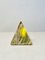 Lámpara de mesa piramidal de mármol, Imagen 3