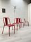 Vintage Side Chairs in Red, Set of 8, Image 10