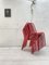 Chaises d'Appoint Vintage Rouges, Set de 8 12