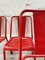 Vintage Side Chairs in Red, Set of 8, Image 15