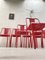 Vintage Side Chairs in Red, Set of 8 14