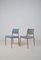 Model 80 Chairs by Niels Møller for J.L. Møllers, 1960s, Set of 6 3