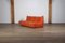 Togo 3-Seater Sofa in Coral by Michel Ducaroy for Ligne Roset, 1960s 3