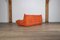 Togo 3-Seater Sofa in Coral by Michel Ducaroy for Ligne Roset, 1960s 6