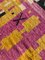 Tappeto tradizionale marocchino rosa berbero Boho Boujad fatto a mano, Immagine 5