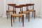 Danish Modern Teak Chairs by Arne Hovmand-Olsen for Mogens Kold, 1950s, Set of 4 6